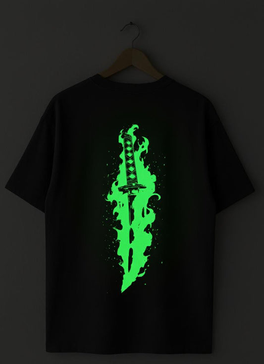 Set Your Heart Ablaze – Glow in Dark Tee