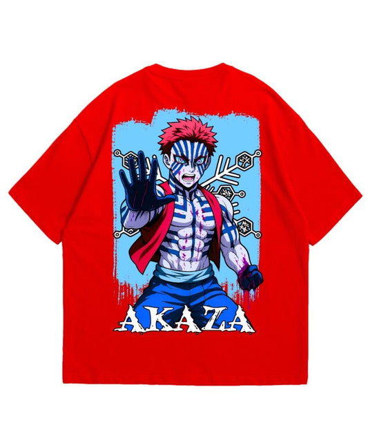 Akaza Demon Slayer Oversized T-Shirt