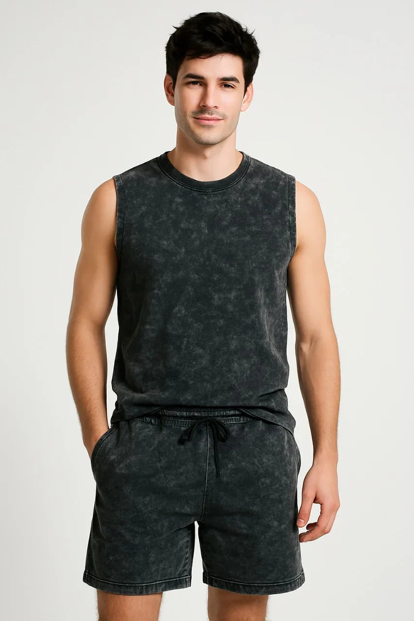 Black Co-ords Essentials – Tank Combo