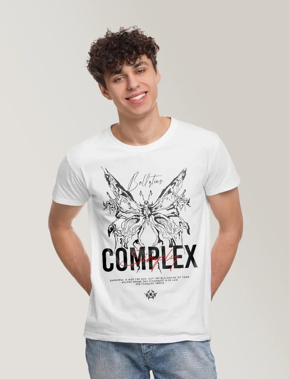 Complex Simplify – Bold Graphic Tee