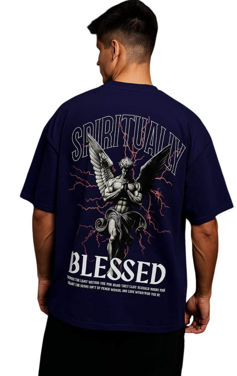Spiritually Blessed Oversized T-Shirt
