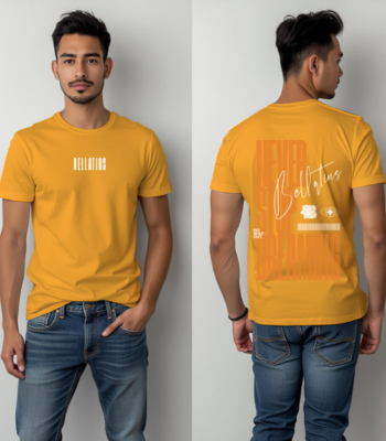 Never Stop Dreaming Graphic Oversized T-Shirt- for Him