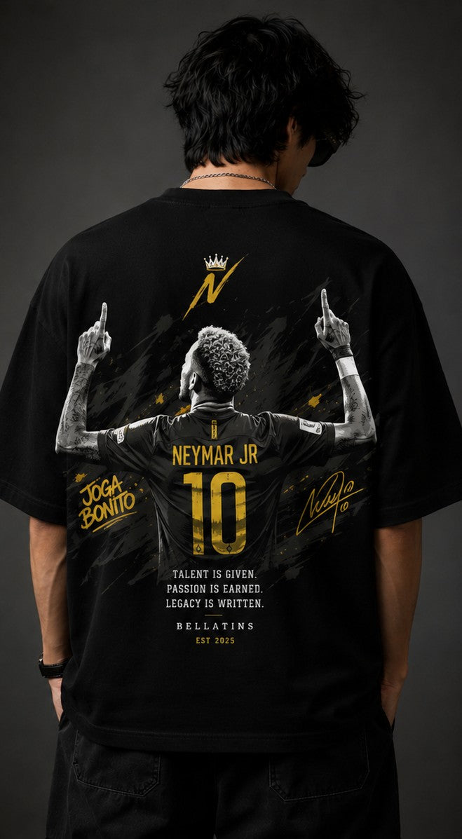 Neymar Jr Oversized T-Shirt for Men | Premium Cotton | Bellatins