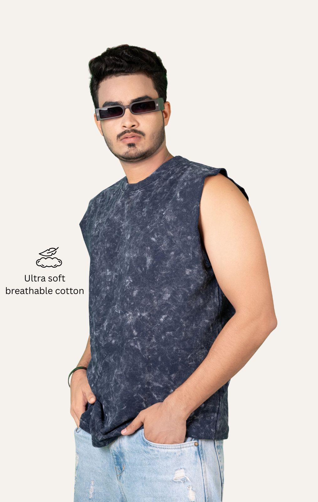 Premium Acid-Wash T-Shirt | 100% Cotton