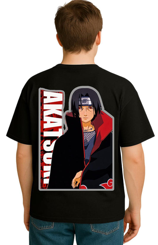 Men’s Naruto Itachi Akatsuki Graphic T-Shirt