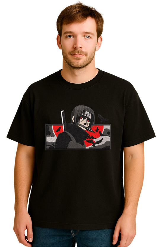 Men’s Naruto Itachi Akatsuki Graphic T-Shirt