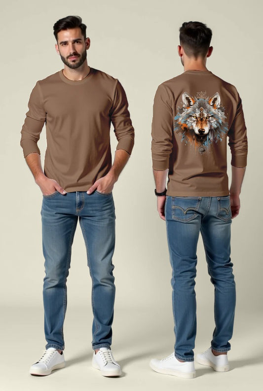 Alpha Wolf Graphic Sweatshirt – Premium Cotton