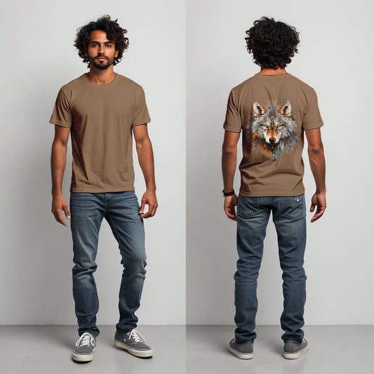 Alpha Spirit Wolf Graphic T-Shirts