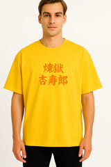 Flame Hashira Oversized T-Shirt – Rengoku Edition