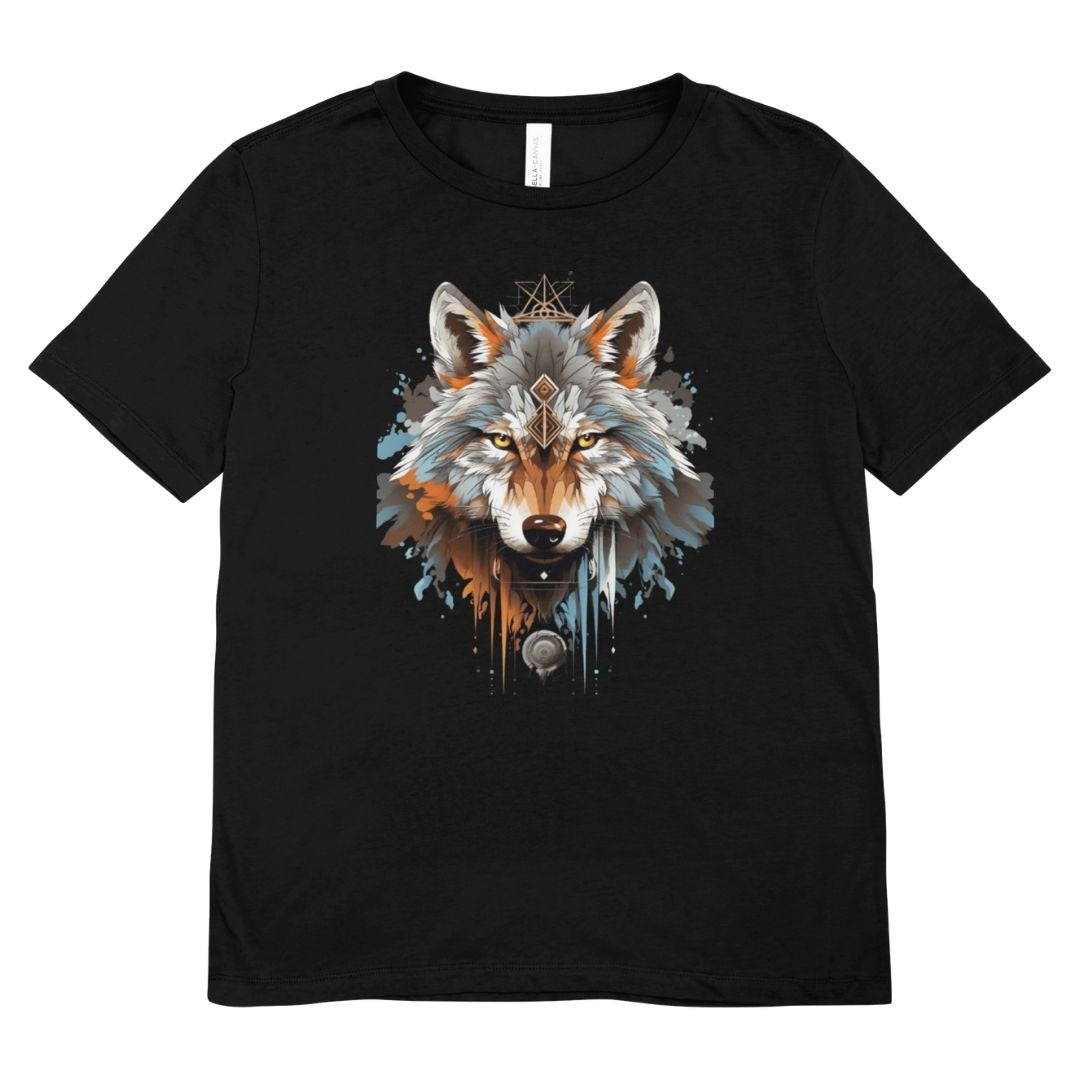Alpha Wolf Graphic T-Shirt – Premium Cotton, Fearless Style