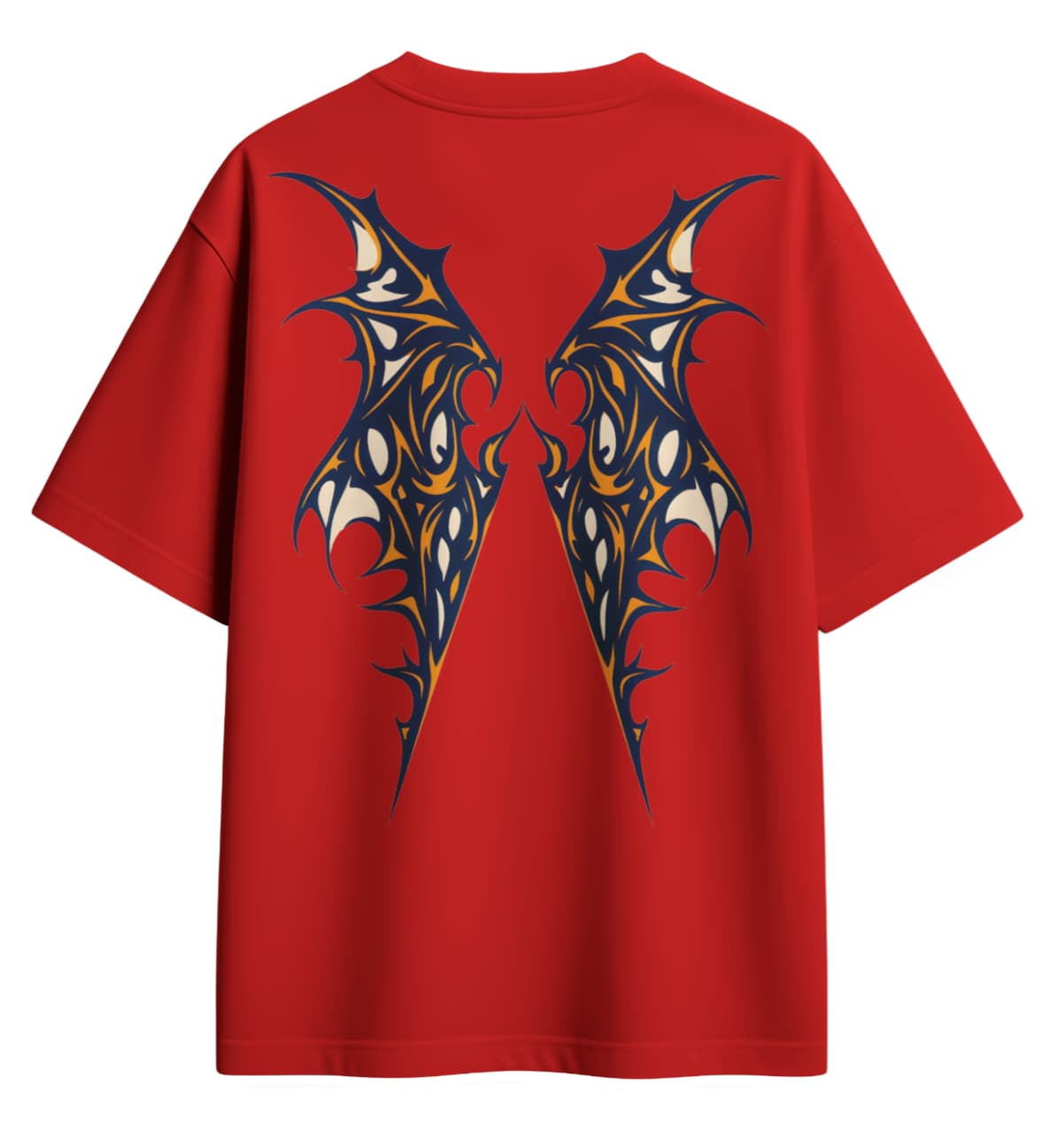 Tribal Wings Oversized Tee