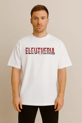 Eleutheria – Born to Be Free" Oversized Graphic T-Shirt