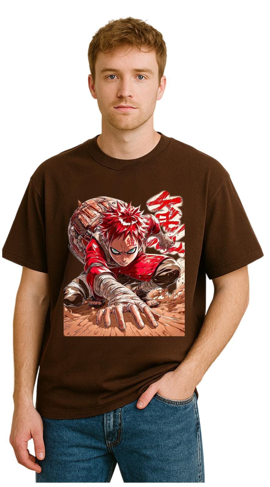 Desert Force – Gaara Anime Oversized Tee
