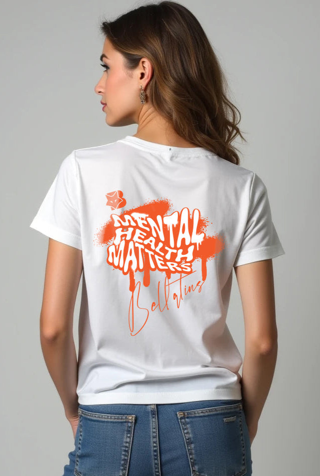 "Mental Health Matters" Oversized Tee - FOR HER