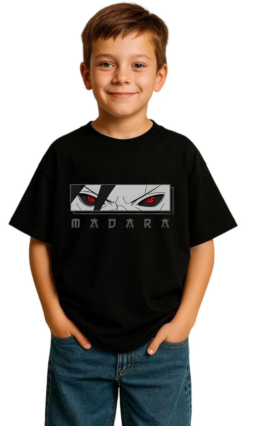 Kids' Naruto Madara Uchiha Graphic T-Shirt