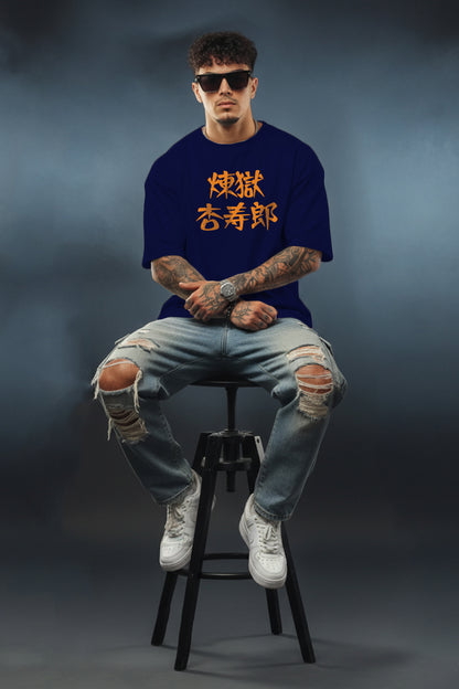 Flame Hashira Oversized T-Shirt – Rengoku Edition