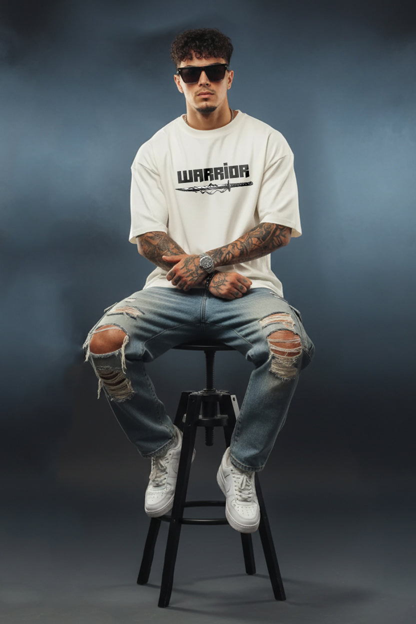 Warrior Katana Graphic T-Shirt