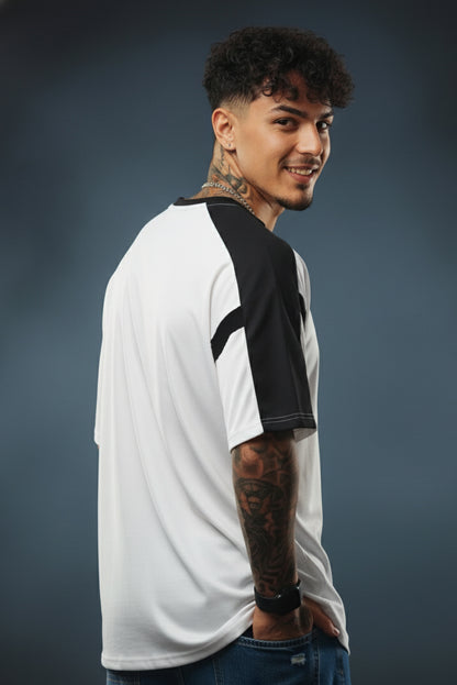 Bellatins Signature Contrast Zip Tee – VIP Edition