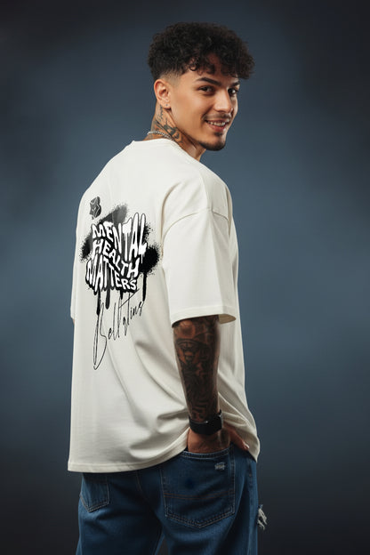 Oversized T-Shirt- Mental Health Matters