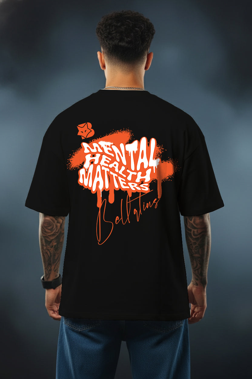 Oversized T-Shirt- Mental Health Matters