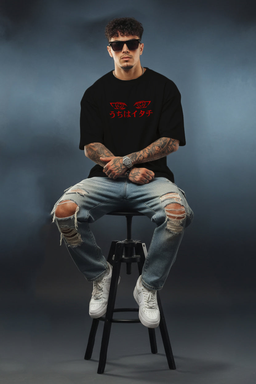 "Uchiha Itachi Legacy Tee" – Bold Ninja Edition