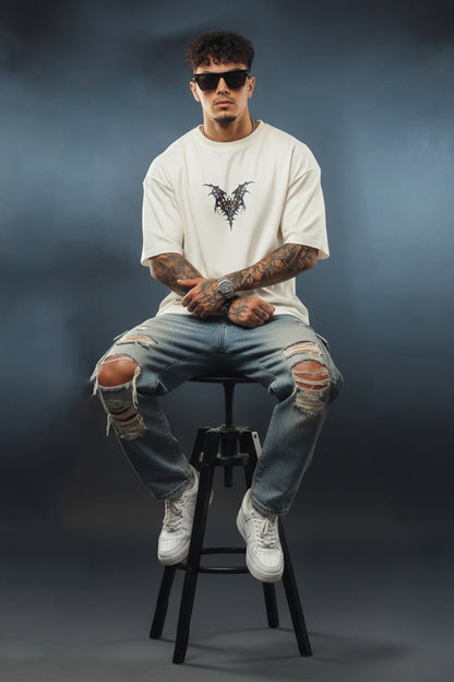 Tribal Wings Oversized Tee
