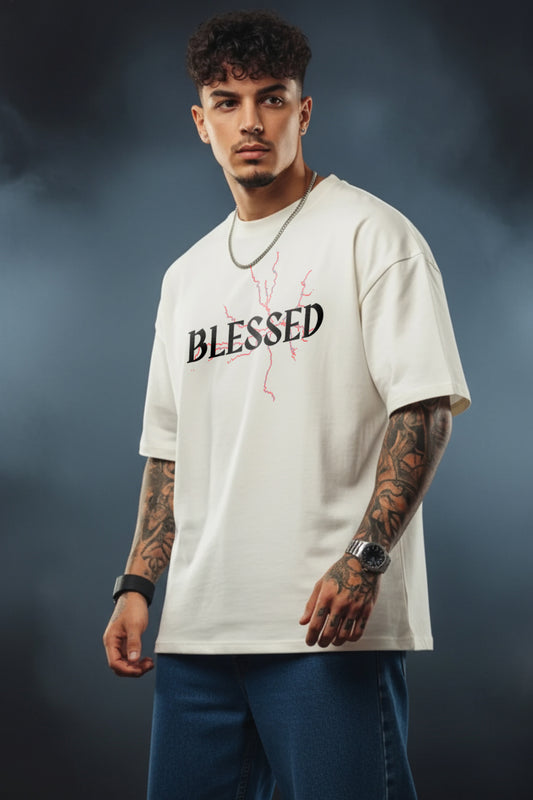 Spiritually Blessed Oversized T-Shirt