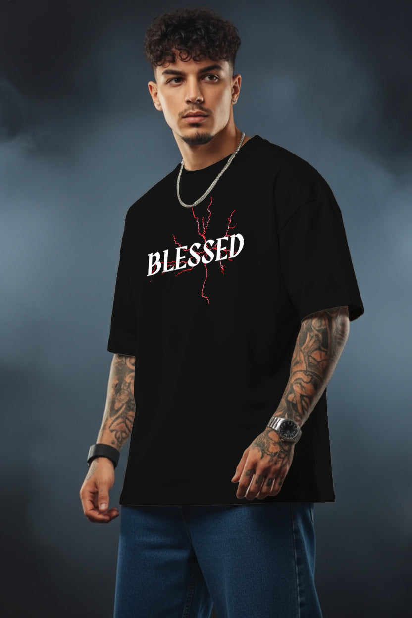 Spiritually Blessed Oversized T-Shirt
