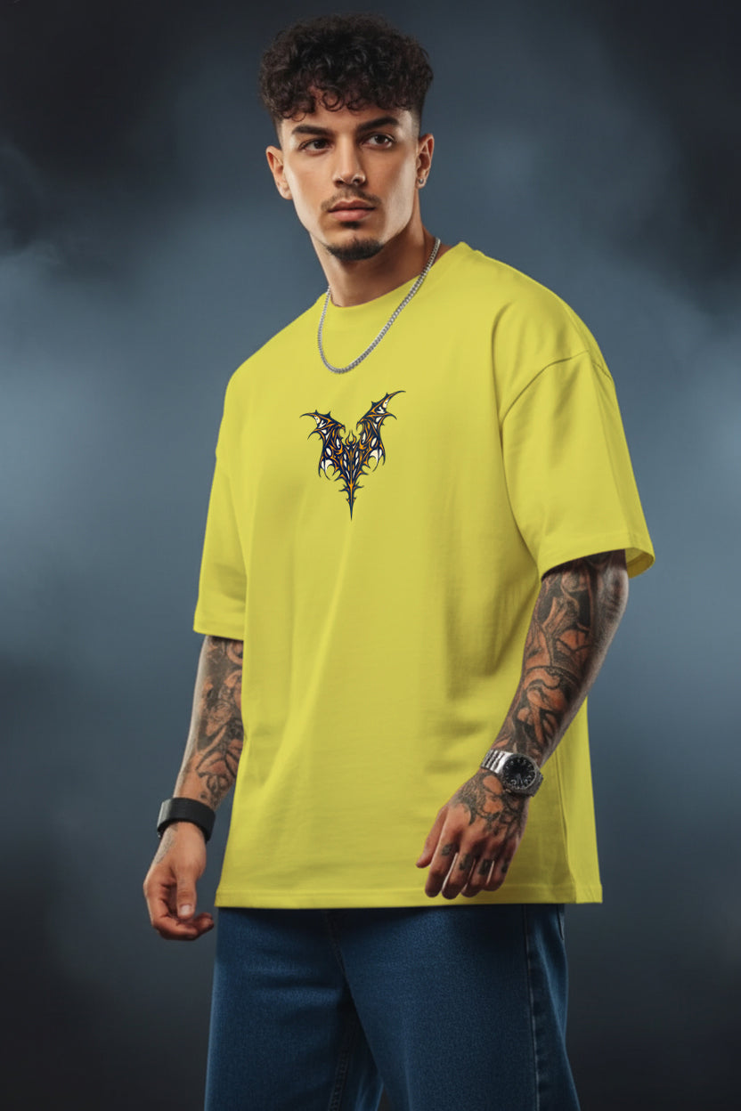 Tribal Wings Oversized Tee