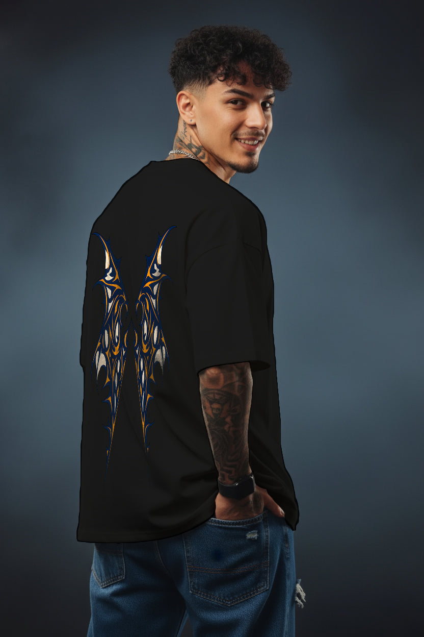 Tribal Wings Oversized Tee