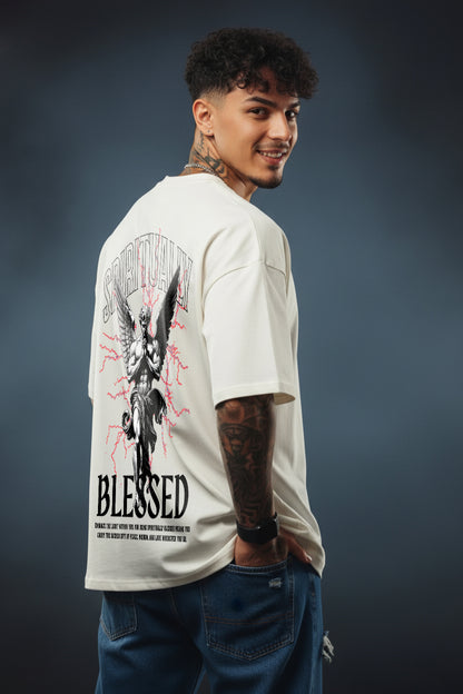 Spiritually Blessed Oversized T-Shirt