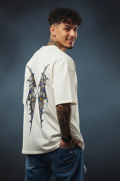 Tribal Wings Oversized Tee