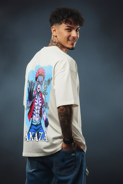 Akaza Demon Slayer Oversized T-Shirt