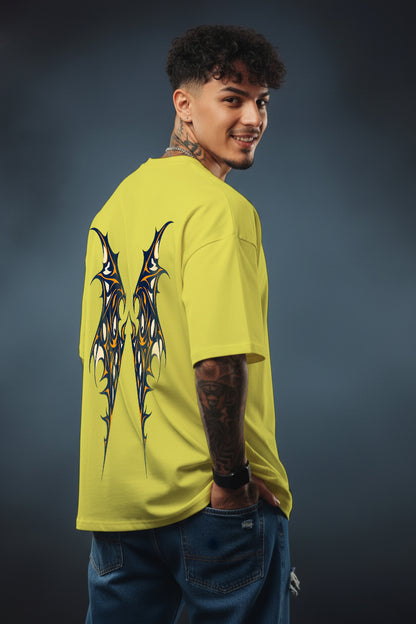 Tribal Wings Oversized Tee