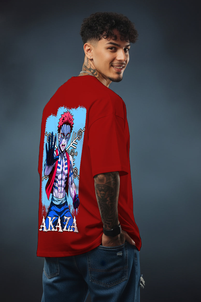 Akaza Demon Slayer Oversized T-Shirt