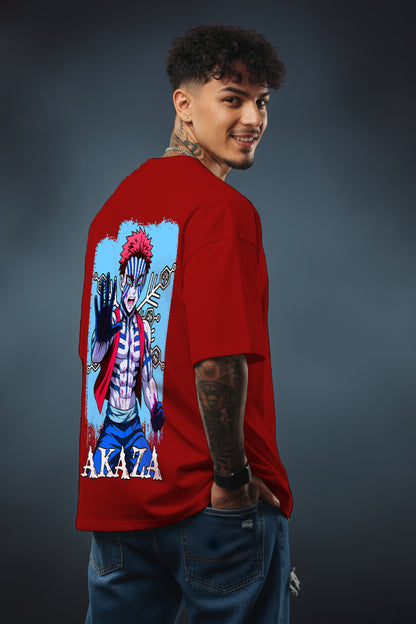 Akaza Demon Slayer Oversized T-Shirt
