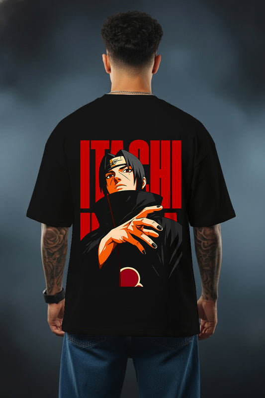 "Uchiha Itachi Legacy Tee" – Bold Ninja Edition