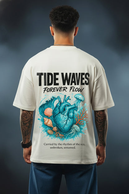 Tide Waves  Oversized T-Shirt
