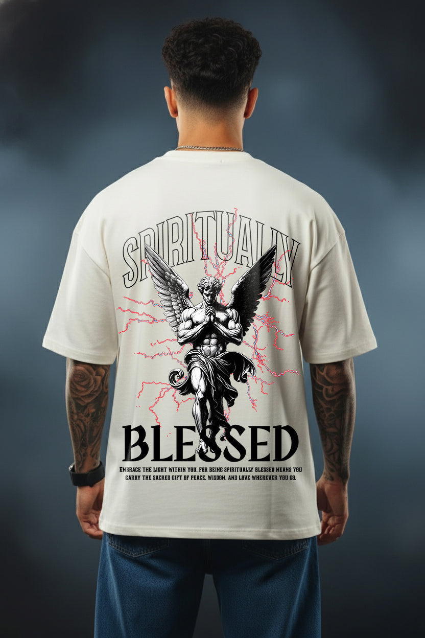 Spiritually Blessed Oversized T-Shirt
