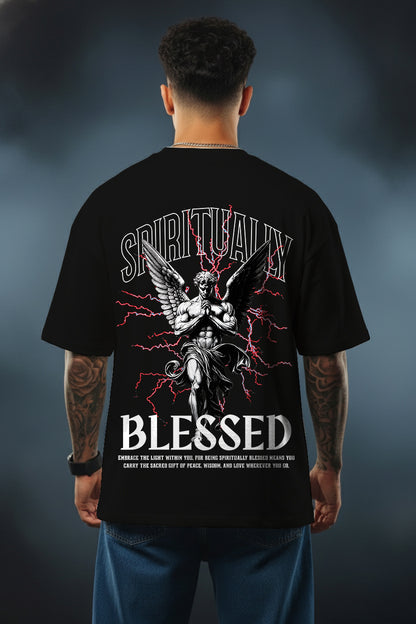 Spiritually Blessed Oversized T-Shirt