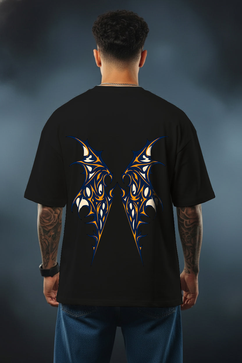 Tribal Wings Oversized Tee