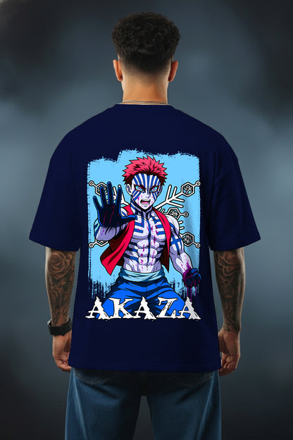 Akaza Demon Slayer Oversized T-Shirt