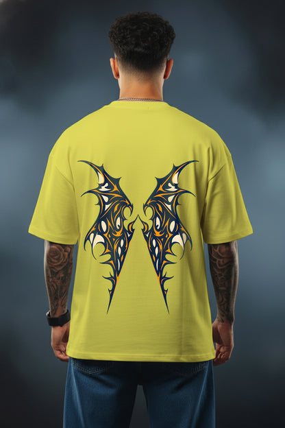 Tribal Wings Oversized Tee