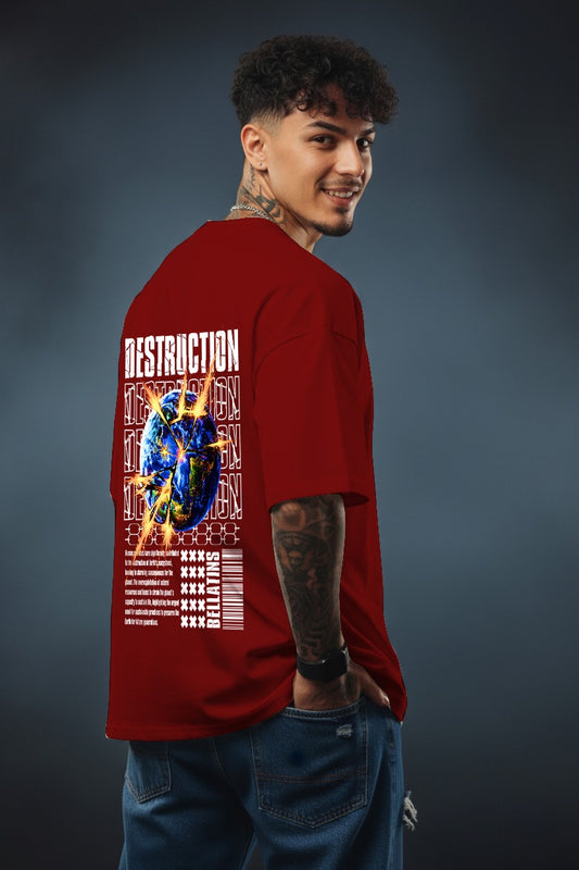 RAVAGER Destruction Oversized T-Shirt