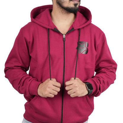 Essential Zipper Cotton Hoodie – Comfort Meets Style