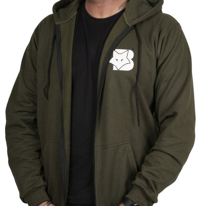 Essential Zipper Cotton Hoodie – Comfort Meets Style