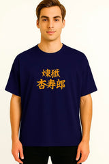 Flame Hashira Oversized T-Shirt – Rengoku Edition