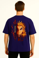 Flame Hashira Oversized T-Shirt – Rengoku Edition