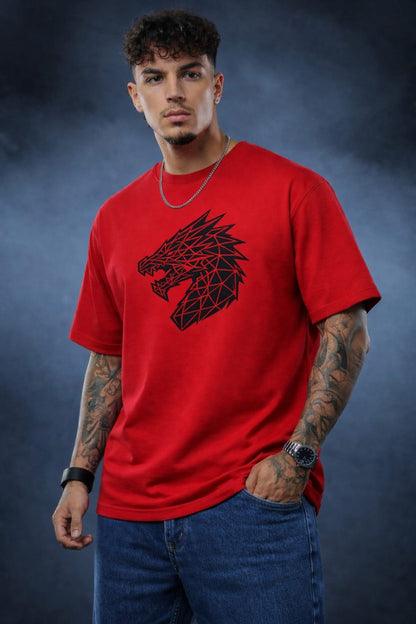 Dragon Oversized Cotton Tee