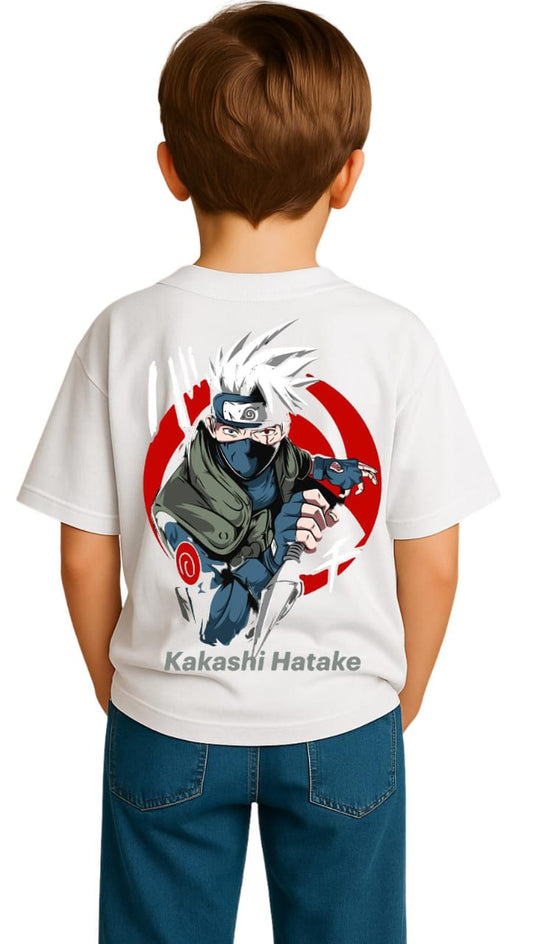 Kids' Naruto Kakashi Hatake Graphic T-Shirt